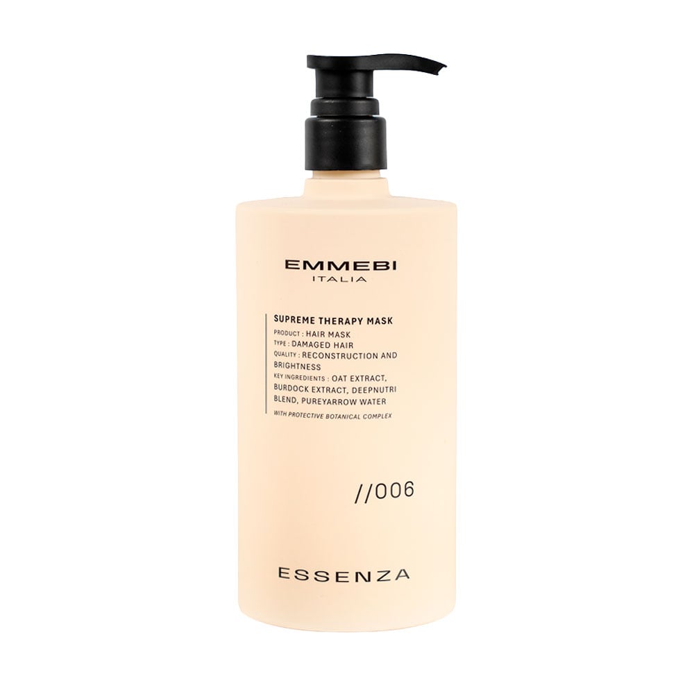 Маска Emmebi Italia Essenza Supreme Therapy Mask для супер відновлення волосся, 750 мл